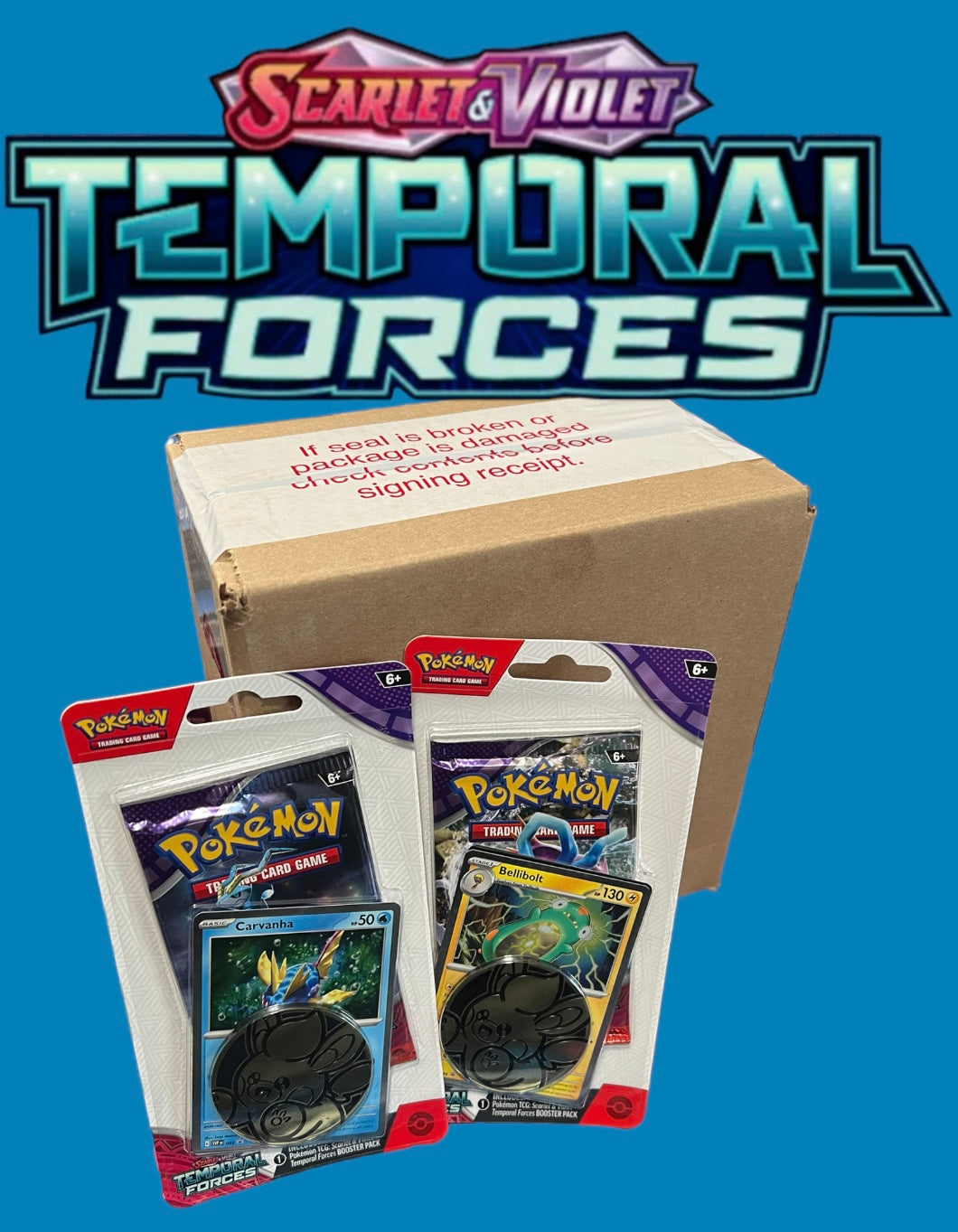 Temporal Forces checklane Blister pack